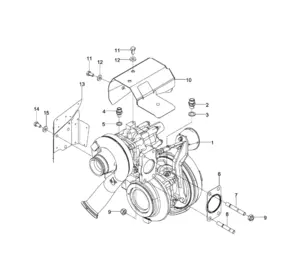 Картридж турбіни MAN   TGM 16T 4X2 BL D08..(R6)    D0836 LFL  MAN TGM 2012 Картридж турбіни MAN   TGM 16T 4X2 BL D08..(R6)    D0836 LFL  MAN TGM 2012